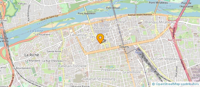 localisation de l'entreprise LE SANS GENE  TOURS