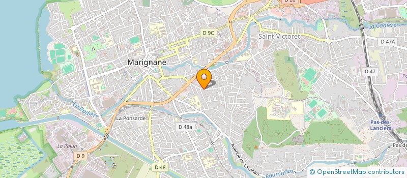 localisation de l'entreprise LE SANSONNET  MARIGNANE