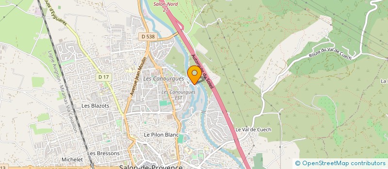localisation de l'entreprise LE SANTA CRUZ à SALON-DE-PROVENCE