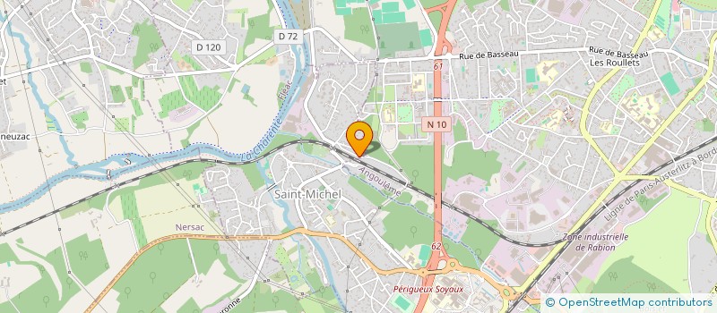localisation de l'entreprise LE SANTA RITA à SAINT-MICHEL
