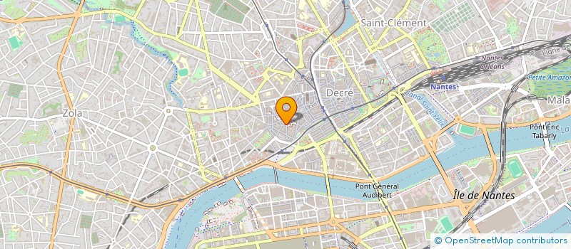 localisation de l'entreprise LE SANTEUIL à NANTES