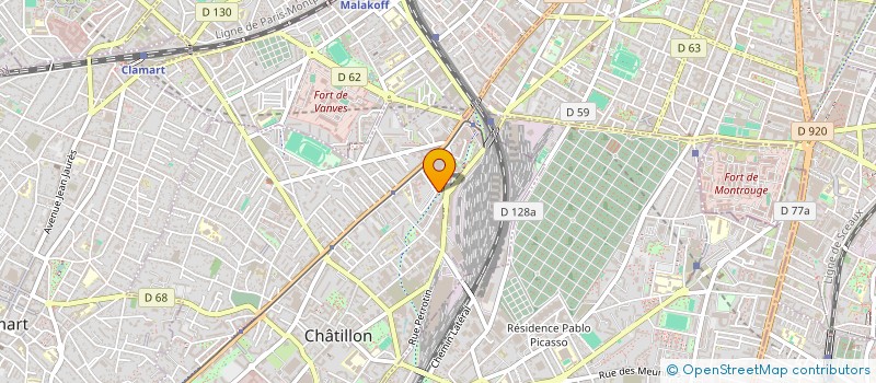 localisation de l'entreprise LE SAOUT MEUBLE NP  CHATILLON