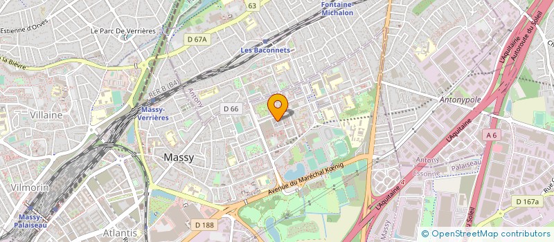 localisation de l'entreprise LE SAPERLIPAPOTE à MASSY