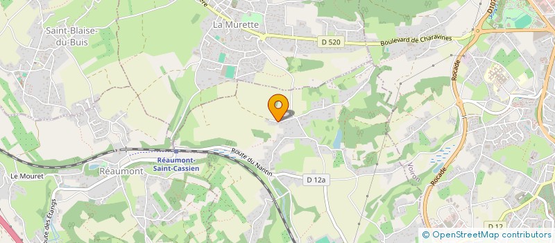 localisation de l'entreprise LE SAPHIR 2  SAINT-CASSIEN