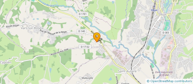 localisation de l'entreprise LE SAPHIR CLUB  VARS-SUR-ROSEIX