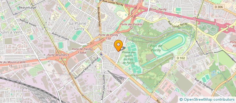 localisation de l'entreprise LE SAPPEL à VENISSIEUX