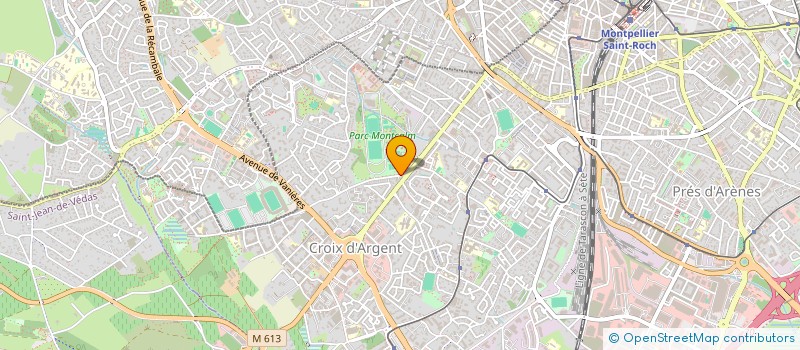 localisation de l'entreprise LE SARAH à MONTPELLIER
