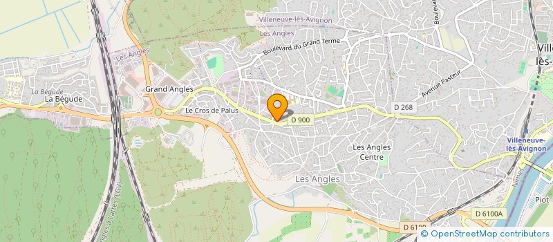 localisation de l'entreprise LE SARMENT à LES ANGLES