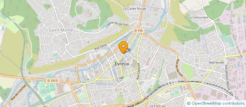 localisation de l'entreprise LE SARRASIN à EVREUX