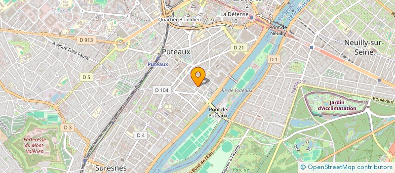 localisation de l'entreprise LE SARTENAIS à PUTEAUX