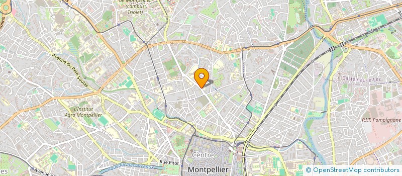 localisation de l'entreprise LE SAS (SPORT ACCESSIBLE ET SOLIDAIRE) à MONTPELLIER