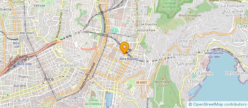 localisation de l'entreprise LE SASS à NICE