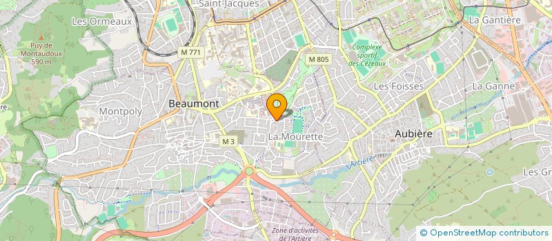 localisation de l'entreprise LE SATELLISA SOIN  BEAUMONT