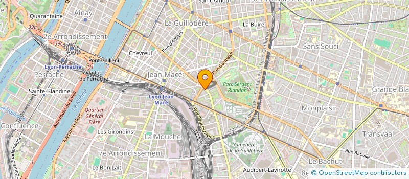 localisation de l'entreprise LE SATELLIT  LYON