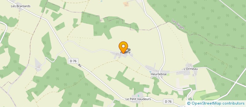 localisation de l'entreprise LE SAULE  VAUDEURS