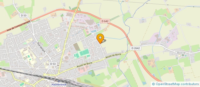 localisation de l'entreprise LE SAULE  HAZEBROUCK
