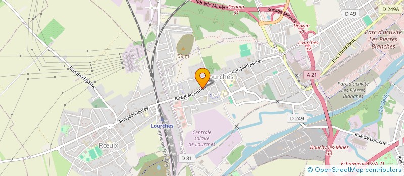 localisation de l'entreprise LE SAULE  LOURCHES