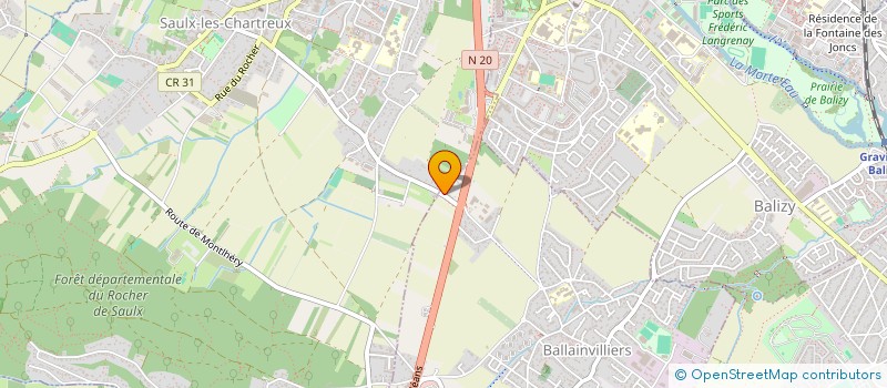 localisation de l'entreprise LE SAULTE RUISSEAU  GIF-SUR-YVETTE