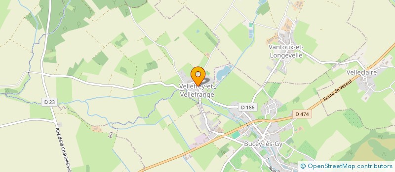 localisation de l'entreprise LE SAUTE RUISSEAU  VELLOREILLE-LES-CHOYE