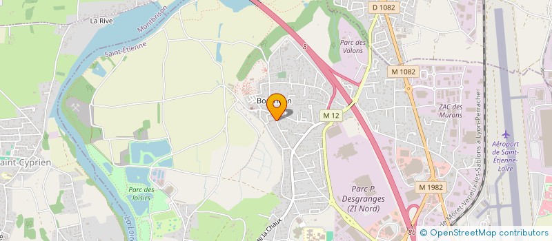 localisation de l'entreprise LE SAV DE L'ELECTROMENAGER  SAINT-CYPRIEN