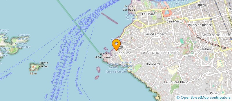 localisation de l'entreprise LE SAVANNAH à MARSEILLE