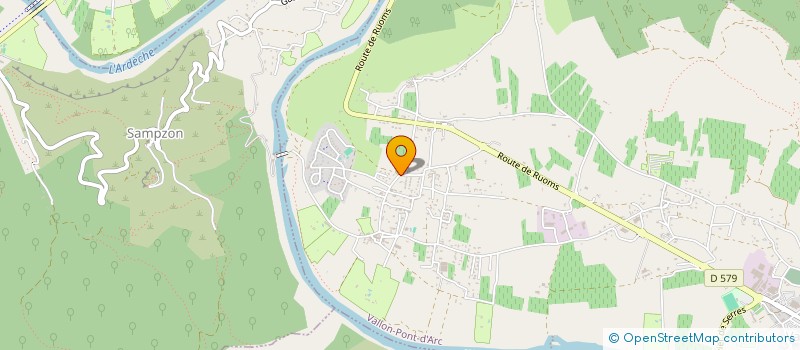 localisation de l'entreprise LE SAVEL à VALLON PONT D'ARC