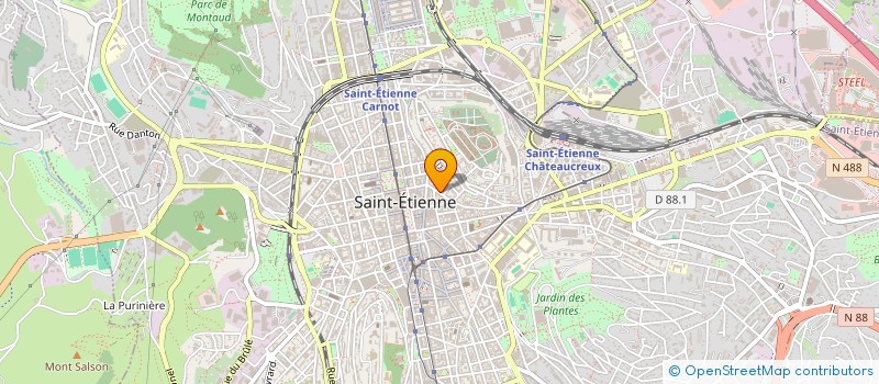 localisation de l'entreprise LE SAVOIR FER à SAINT-ETIENNE