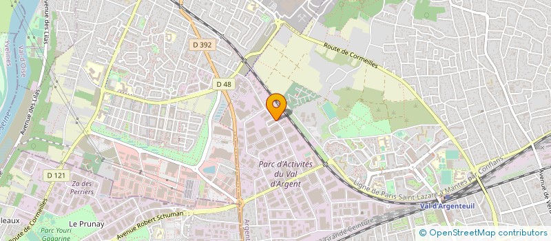 localisation de l'entreprise LE SAVOIR INDUSTRIEL à ARGENTEUIL
