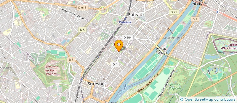 localisation de l'entreprise LE SAVOY à SURESNES