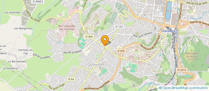 localisation de l'entreprise LE SAVOYARD  CHERBOURG-EN-COTENTIN