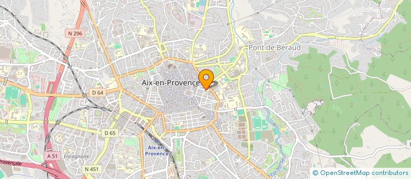 localisation de l'entreprise LE SAX à AIX-EN-PROVENCE