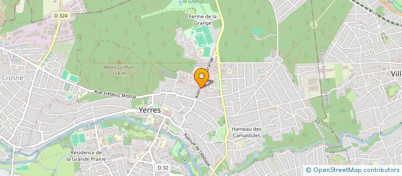 localisation de l'entreprise LE SAXE  YERRES