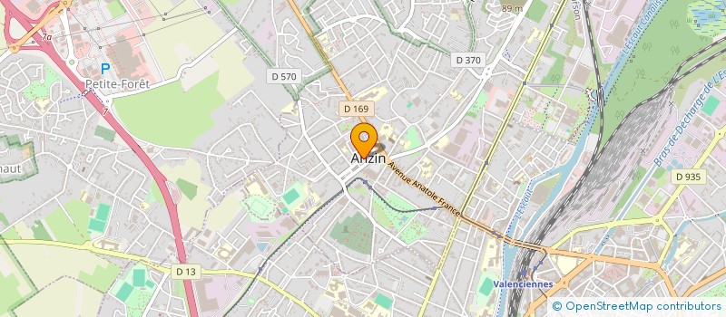 localisation de l'entreprise LE SAXO  ANZIN