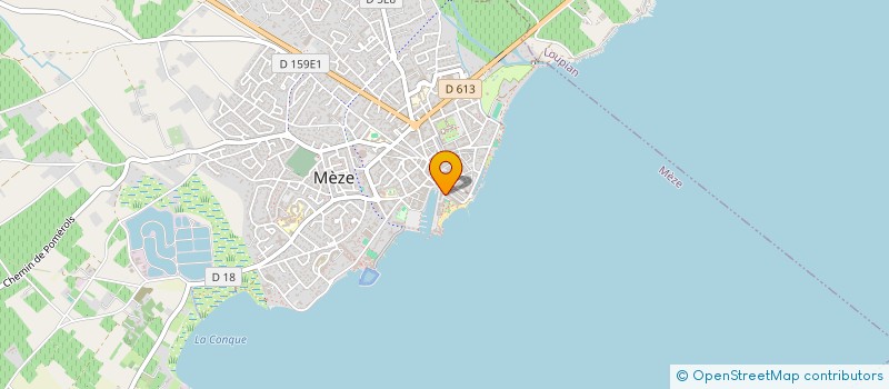 localisation de l'entreprise LE SAXOPHONE à MEZE