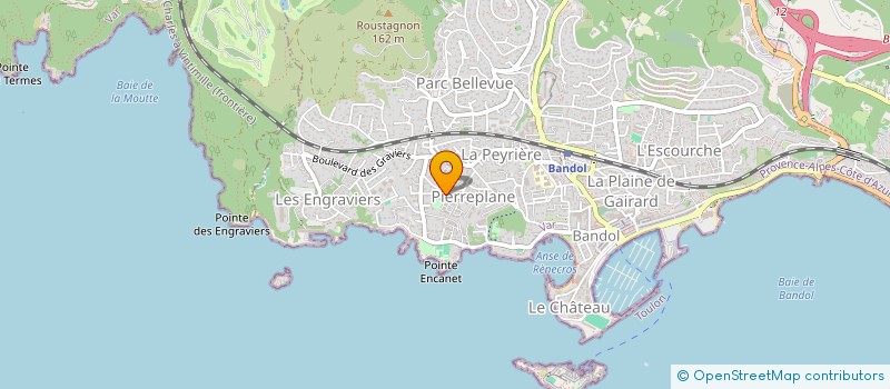 localisation de l'entreprise LE SAYULA  BANDOL