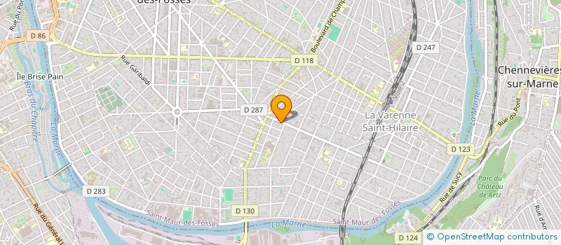 localisation de l'entreprise LE SCAMPAS à SAINT-MAUR-DES-FOSSES