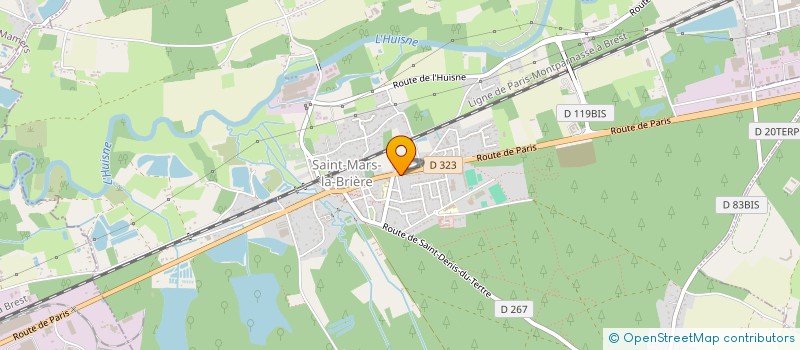 localisation de l'entreprise LE SCELINA à SAINT MARS LA BRIERE