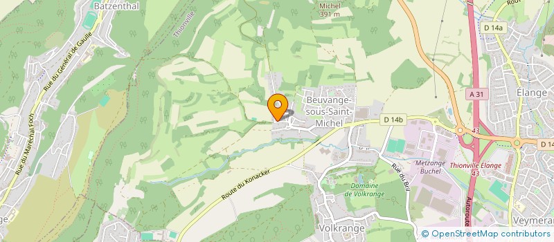 localisation de l'entreprise LE SCHTIFF  THIONVILLE