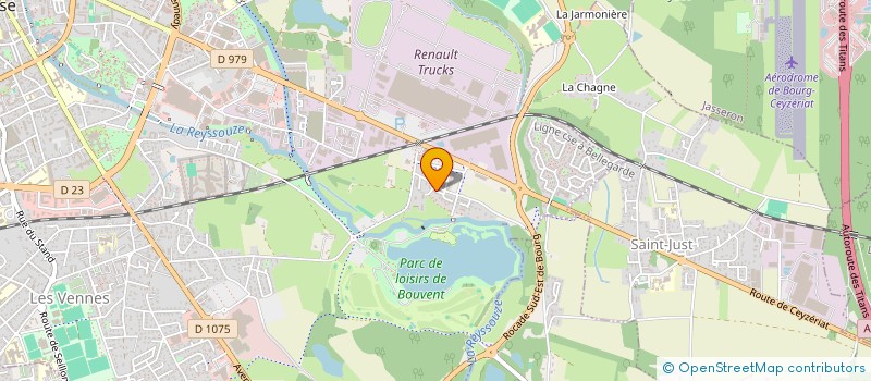 localisation de l'entreprise LE SCHUSS DU JAILLET à BOURG-EN-BRESSE