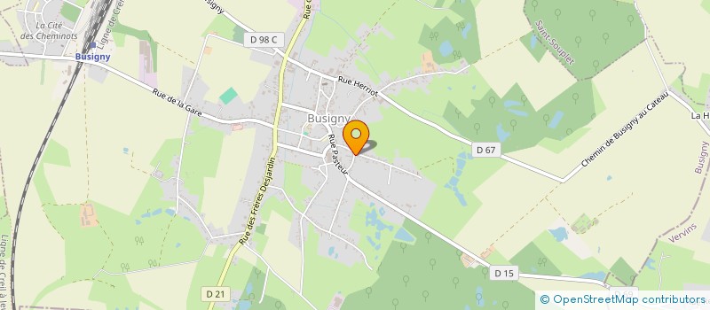 localisation de l'entreprise LE SCORLIO'S  BUSIGNY