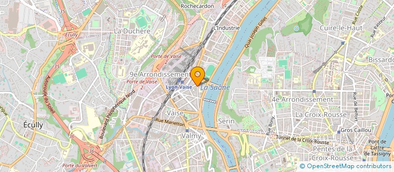 localisation de l'entreprise LE SCOTT  LYON