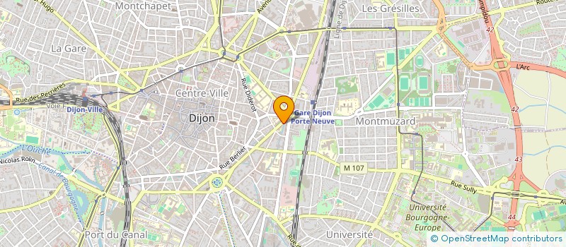 localisation de l'entreprise LE SCRIBE ELECTRONIQUE  DIJON