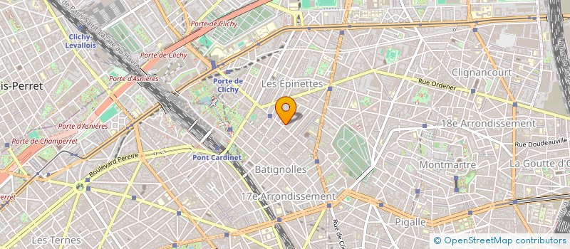 localisation de l'entreprise LE SCRIBE ROYAL à PARIS