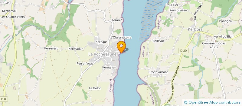 localisation de l'entreprise LE SEAC'H à TREGUIER