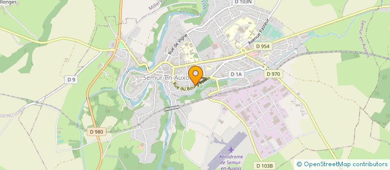 localisation de l'entreprise LE SEBESTHEO  SEMUR-EN-AUXOIS