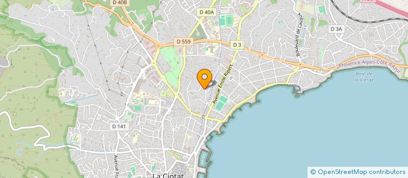 localisation de l'entreprise LE SECADOU  LA CIOTAT