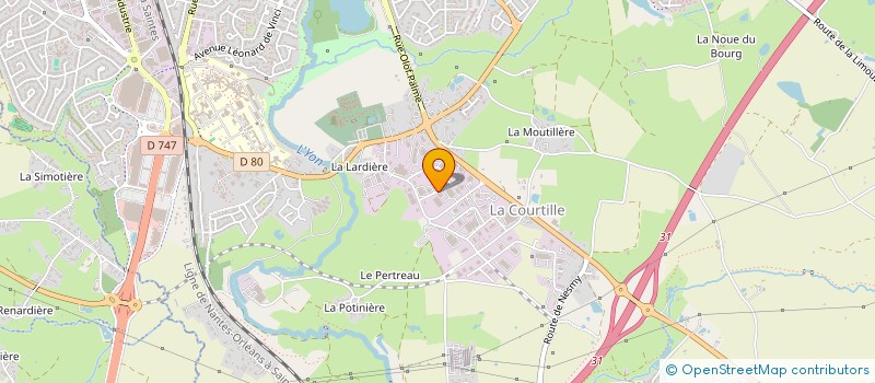 localisation de l'entreprise LE SECHOIR DE FAB à LA ROCHE-SUR-YON