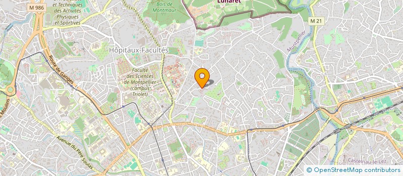 localisation de l'entreprise LE SECOND SOUFLE à MONTPELLIER