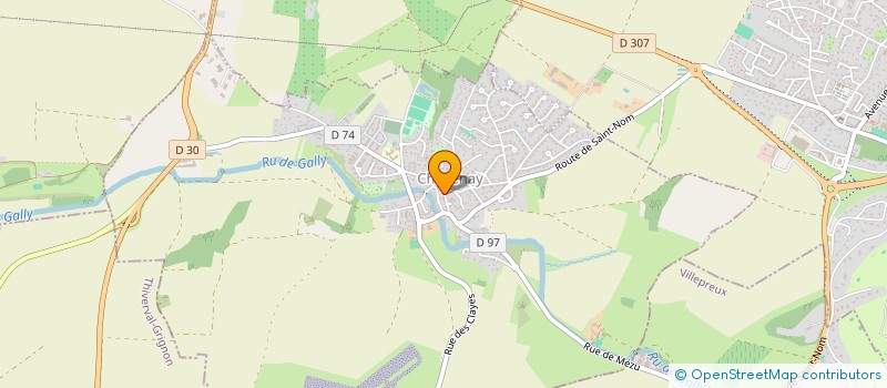 localisation de l'entreprise LE SECOURS DE CHAVENAY  CHAVENAY