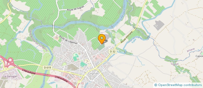 localisation de l'entreprise LE SECRET  MONTPEYROUX